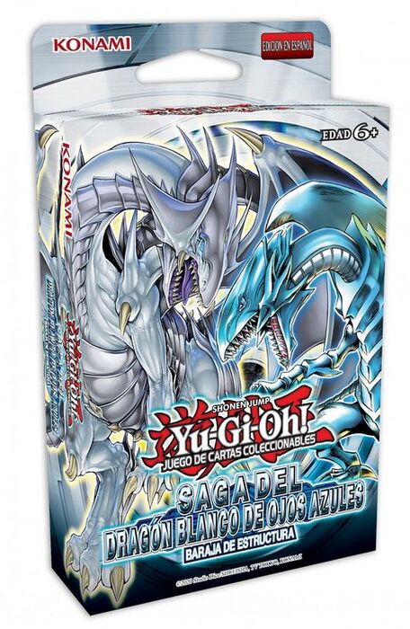 Yu Gi Oh Saga Del Dragon Blanco De Ojos Azules Baraja De Estructura