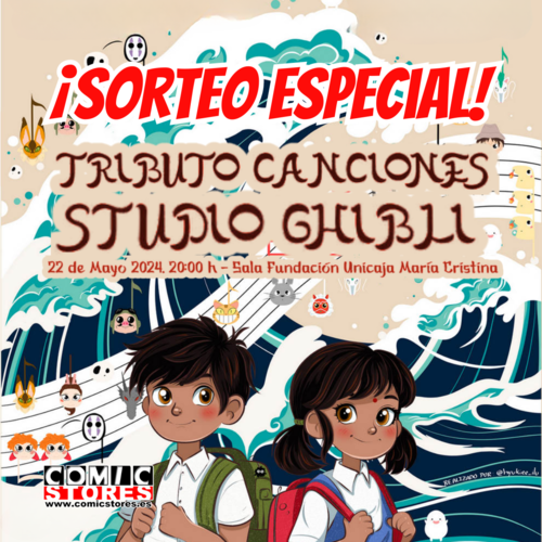 ¡Un concierto con causa! Participa en el sorteo de Comic Stores Málaga para ganar entradas