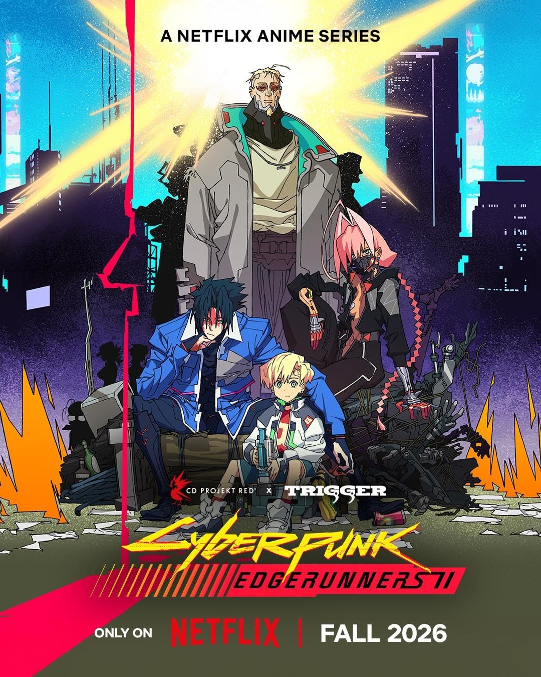 Imagen promocional de Cyberpunk Edgerunners 2