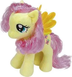 MY LITTLE PONY PELUCHE 15 CM FLUTTERSHY BEANIE BOOS                        
