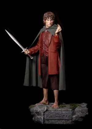 EL SEÑOR DE LOS ANILLOS ESTATUA TAMAÑO REAL FRODO 152 CM