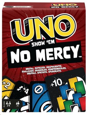 UNO NO MERCY JUEGO DE CARTAS