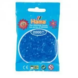 HAMA MINI AZUL TRANSLUCIDO                                                 