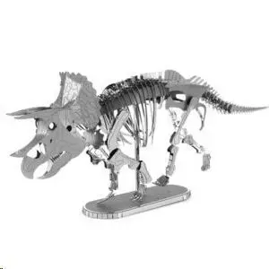 METAL EARTH DINOSAUR SKELETON - TRICERATOPS
