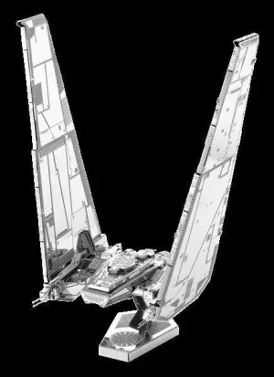 METAL EARTH STAR WARS - KYLO REN´S COMMAND SHUTTLE                         