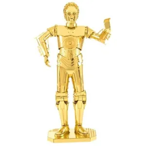 METAL EARTH STAR WARS - GOLD C-3PO                                         