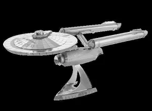 METAL EARTH STAR TREK - USS ENTERPRISE NCC-1701                            