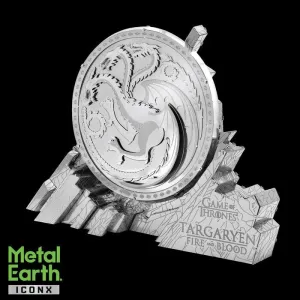 METAL EARTH  GAME OF THRONES - TARGARYEN SIGIL                             