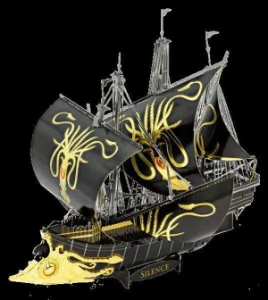 METAL EARTH  GAME OF THRONES - GREYJOY SHIP SILENCE                        