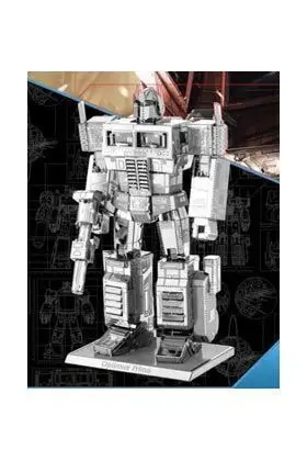 TRANSFORMERS OPTIMUS PRIME METAL MODEL KIT 3D 10 CM                        