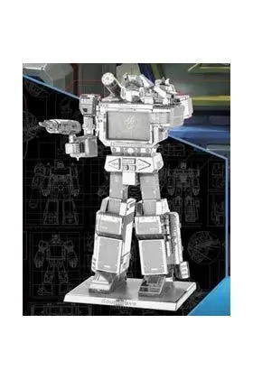 TRANSFORMERS SOUNDWAVE METAL MODEL KIT 3D 10 CM                            