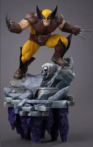WOLVERINE INFINITY GAUNTLET ESTATUA DIORAMA 25 CM IRON STUDIOS