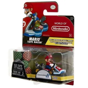 MARIO KART MINI COCHE CON PISTAS ADHESIVAS (SURTIDO)                       