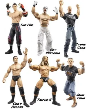 WWE FIGURA DELUXE AGGRESSION SERIE 13                                      