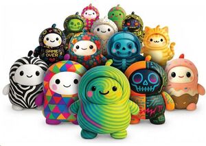 LAMATAMA FIGURA ELECTRÓNICA COLECCIONABLE SERIE 1 BLIND BOX 6 CM