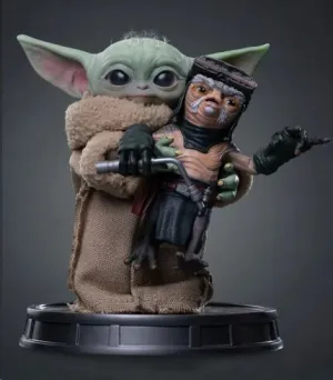 STAR WARS THE MANDALORIAN ESTATUA GROGU NO SQUEEZY