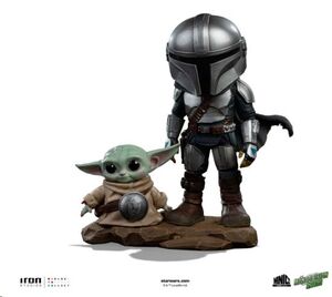 STAR WARS THE MANDALORIAN & GROGU MINICO 15 CM