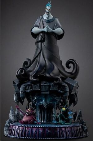 HERCULES DISNEY ESTATUA HADES VERSION DELUXE 41 CM
