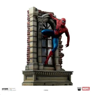 MARVEL SPIDERMAN ESTATUA SPIDERMAN BRAND NEW DAY IRON STUDIOS (27CM)