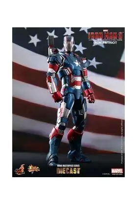 IRON PATRIOT FIGURA 30 CM LIMITED EDITION SIXTH SCALE HOT TOYS IM3         