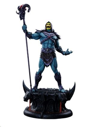 MASTERS DEL UNIVERSO LEGENDS ESTATUA 1/5 SKELETOR (EDICIÓN CLÁSICA) 63 CM