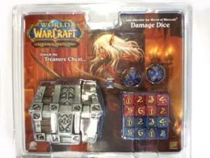 WORLD OF WARCRAFT JCC - COFRE Y DADOS DE DAÑO                              