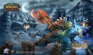 WORLD OF WARCRAFT JCC TAPETE DE JUEGO HEROES DE AZEROTH                    