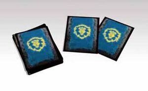 WORLD OF WARCRAFT JCC - DECK PROTECTOR ALIANZA (75)                        