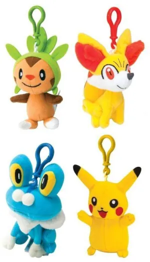 SALDO - POKEMON LLAVEROS PELUCHE 8 CM WAVE 1 (SURTIDO)                             