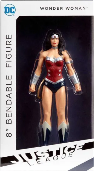 LIGA DE LA JUSTICIA FIGURA FLEXIBLE 20 CM WONDER WOMAN DC COMICS           
