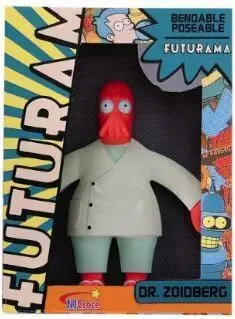 FUTURAMA FIGURA FLEXIBLE 14CM - DR. ZOIDBERG                               
