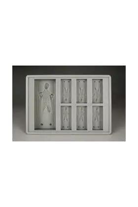 STAR WARS HAN SOLO EN CARBONITA MOLDE SILICONA                             