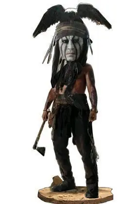 THE LONGE RANGER TONTO CABEZON FIGURA 18 CM                                