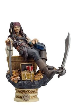 KINGDOM HEARTS II FORMATION ARTS VOL.3 FIG 11CM - JACK SPARROW             