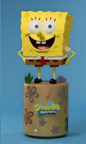 BOB ESPONJA ESTATUA TAMAÑO REAL BOB ESPONJA 120 CM