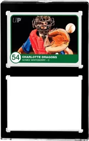 PAQUETE DE 2 SOPORTES MAGNÉTICOS 35PT 2-CARD BLACK BORDER UV ONE-TOUCH MAGNETIC HOLDER ULTRA PRO