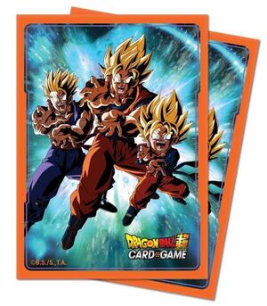 FUNDAS CARTAS DRAGON BALL SUPER ESTANDAR DECK PROTECTOR SET 3 V4 (65)      