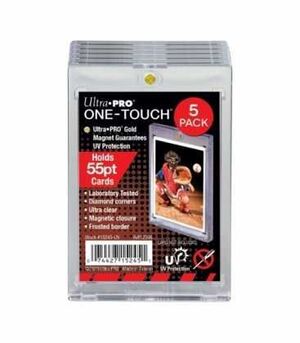 FUNDA RIGIDA ONE-TOUCH 55PT PACK 5 UDS                                     