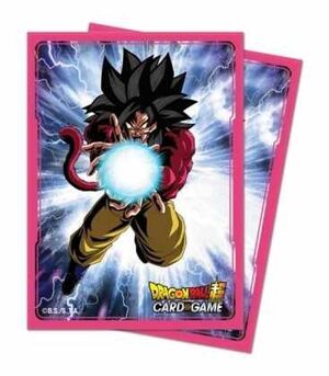 FUNDAS CARTAS DRAGON BALL SUPER STD DECK PROTECTOR SUPER SAIYAN 4 GOKU(65) 