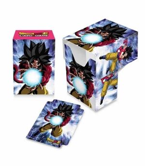 DECK BOX DRAGON BALL SUPER FULL-VIEW SUPER SAIYAN 4 GOKU ULTRA PRO         