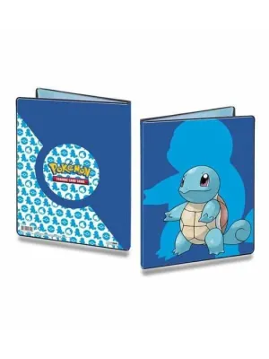 ALBUM 9 BOLSILLOS PORTFOLIO POKEMON SQUIRTLE ULTRA PRO                     