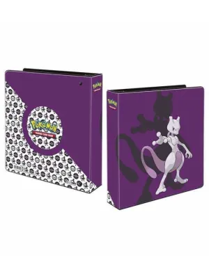 ALBUM ARCHIVADOR 3 ANILLAS MEWTWO POKEMON ULTRA PRO                                 