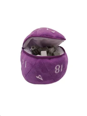 BOLSA DADOS D20 PURPURA ULTRA PRO
