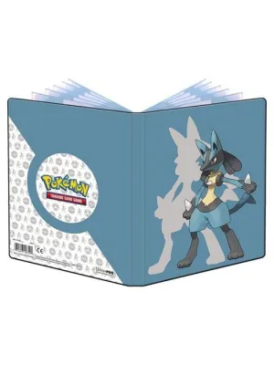 ALBUM 4 BOLSILLOS PORTFOLIO POKEMON LUCARIO ULTRA PRO