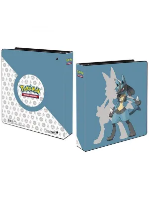 ALBUM 3 ANILLAS LUCARIO POKEMON ULTRA PRO