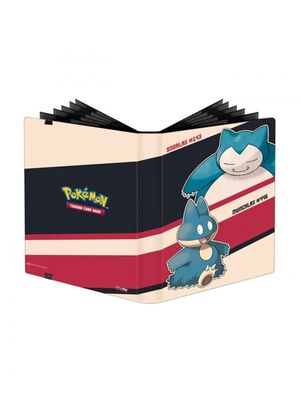 POKEMON ALBUM PRO BINDER 9 BOLSILLOS SNORLAX Y MUNCHLAX