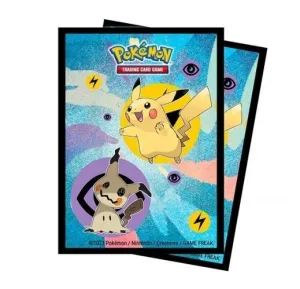 POKEMON TCG FUNDAS 63X88 PIKACHU & MIMIKYU