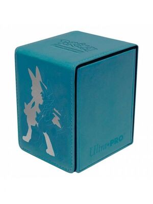 POKEMON JCC CAJA DE MAZO ELITE SERIES ALCOVE FLIP LUCARIO