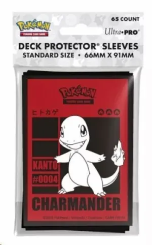POKEMON FUNDA STANDARD 66 MM X 91 MM (65 UNIDADES) CHARMANDER
