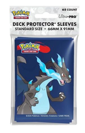 FUNDAS STANDARD (65 UNIDADES) CHARIZARD X POKÉMON - ULTRA PRO